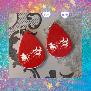 💀 Christmas earrings